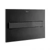 Roca PL7 Operating Panel Dual Flush Plate - Matt Black - 890088206 -Toilet Accessories shop 890088206 p