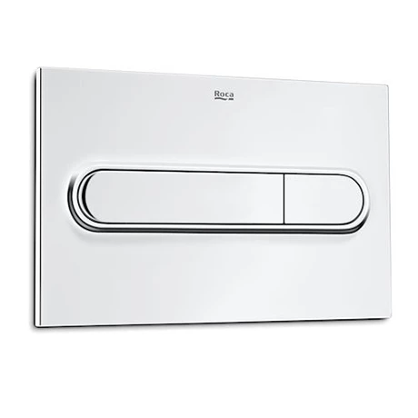 Roca PL1 Dual Flush Plate for Concealed Cisterns - Chrome 3 Roca PL1 Dual Flush Plate for Concealed Cisterns - Chrome