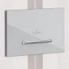 Villeroy and Boch ViConnect Chrome Dual Flush Plate - 92218061 -Toilet Accessories shop 92218061 P
