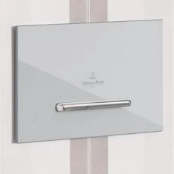 Villeroy and Boch ViConnect Chrome Dual Flush Plate - 92218061