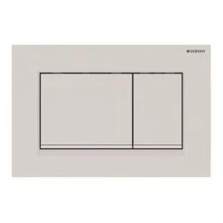 Geberit Sigma30 Dual Flush Plate - Matt White - 115883011