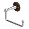 Burlington Toilet Roll Holder without Cover - Walnut - A16WAL -Toilet Accessories shop A16WAL P