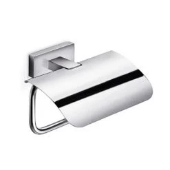 Inda - Lea Toilet Roll Holder with Cover - A18260CR