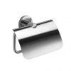 Inda - Touch Toilet Roll Holder with Cover - A4626B -Toilet Accessories shop A4626B P