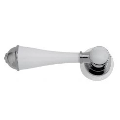 Croydex Classic White/Chrome Cistern Lever - AJ292241