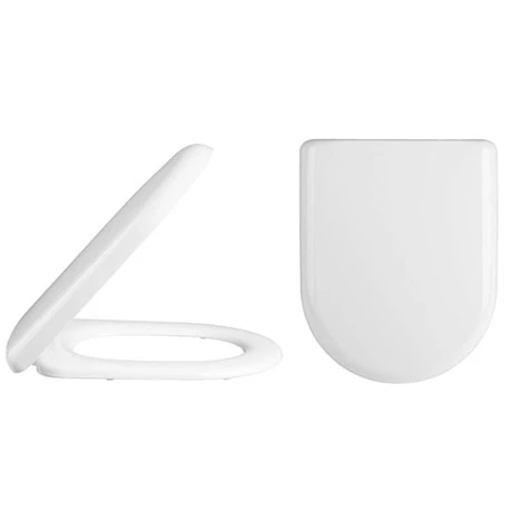 Alaska Luxury D-Shaped Soft Close Quick Release Top-Fixing Toilet Seat - AL04 3 Alaska Luxury D-Shaped Soft Close Quick Release Top-Fixing Toilet Seat - AL04