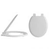 Alaska Traditional Toilet Seat with Plastic Hinges - AL33 -Toilet Accessories shop AL33 p