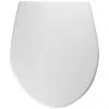 Twyford Alcona Toilet Seat and Cover with Bottom Fix Metal Hinges 1 Twyford Alcona Toilet Seat and Cover with Bottom Fix Metal Hinges -Toilet Accessories shop AR7853WH P