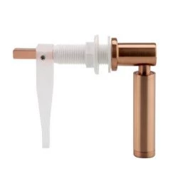 Arezzo Rose Gold Modern Cistern Lever -Toilet Accessories shop AZRGCL n d1 460