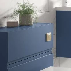 Arezzo Concealed WC Cistern incl. Brushed Brass Square Flush Plate -Toilet Accessories shop AZSQBBPK d6 460