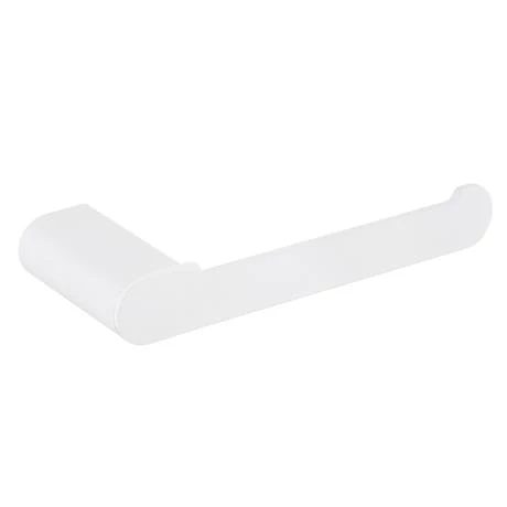 Arezzo Matt White Toilet Roll Holder 4 Arezzo Matt White Toilet Roll Holder - Image 2