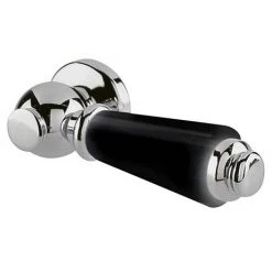 Bayswater Black Ceramic WC Lever Handle