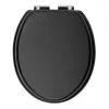Heritage - Soft Close Toilet Seat - Various Colour Options -Toilet Accessories shop BLK101S P