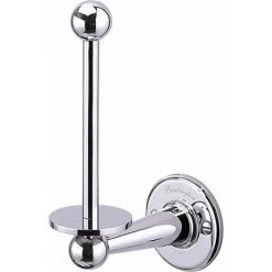 Burlington Chrome Spare Toilet Roll Holder - A6CHR