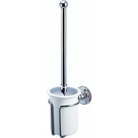 Burlington Chrome Toilet Brush Holder - A8CHR 3 Burlington Chrome Toilet Brush Holder - A8CHR