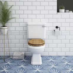 Carlton Soft Close Toilet Seat with Chrome Hinges - Various Colour Options -Toilet Accessories shop CARL SEAT VC d3 460