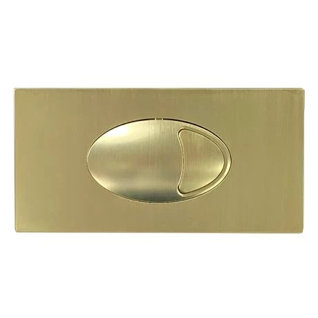 Cruze Large Push Button Plate Brushed Brass 4 Cruze Large Push Button Plate Brushed Brass - Image 2