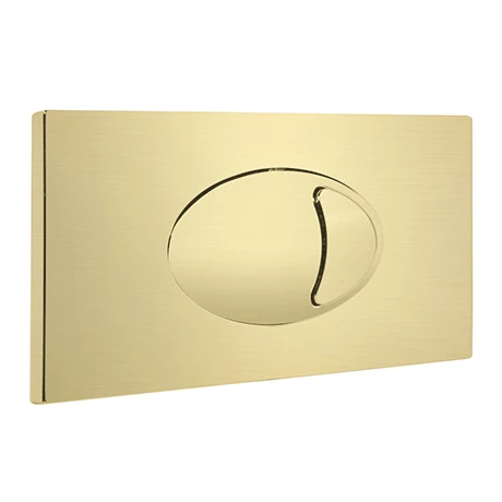 Cruze Large Push Button Plate Brushed Brass 3 Cruze Large Push Button Plate Brushed Brass