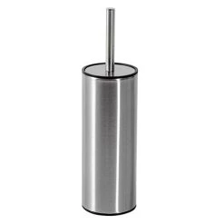 Cruze Brushed Steel Toilet Brush & Holder
