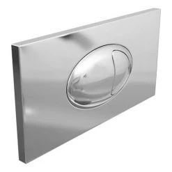 Cruze Large Chrome Push Button Plate -Toilet Accessories shop CCPB01 nd1 460