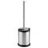 Cruze Brushed Steel Freestanding Toilet Brush & Holder -Toilet Accessories shop CFSBSTBH P