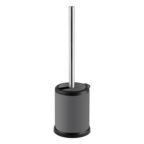 Cruze Grey Freestanding Toilet Brush & Holder 3 Cruze Grey Freestanding Toilet Brush & Holder