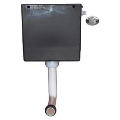 Wirquin Macdee Essentials Dual Flush Compact Concealed Cistern