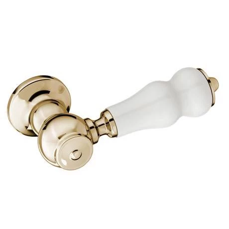 Coniston Gold Traditional Ceramic Cistern Lever 3 Coniston Gold Traditional Ceramic Cistern Lever