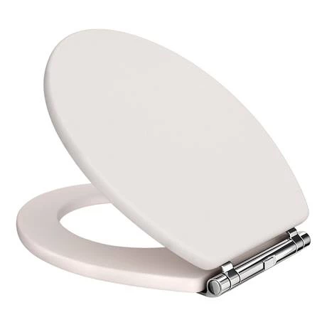 Old London Carlton Ivory Wooden Soft Close Toilet Seat 4 Old London Carlton Ivory Wooden Soft Close Toilet Seat - Image 2