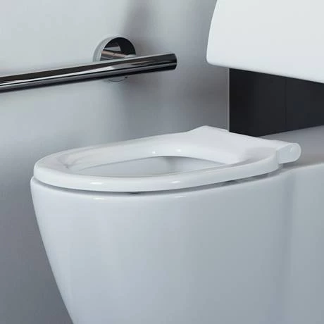 Ideal Standard Concept Freedom Toilet Seat Ring for Elongated Pan 4 Ideal Standard Concept Freedom Toilet Seat Ring for Elongated Pan - Image 2