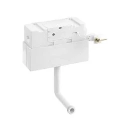 Burlington Riviera Concealed Cistern with Gold Flush Lever