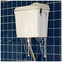 Hudson Reed Ornate Cistern Brackets - Chrome - FA322 -Toilet Accessories shop FA322 d 375