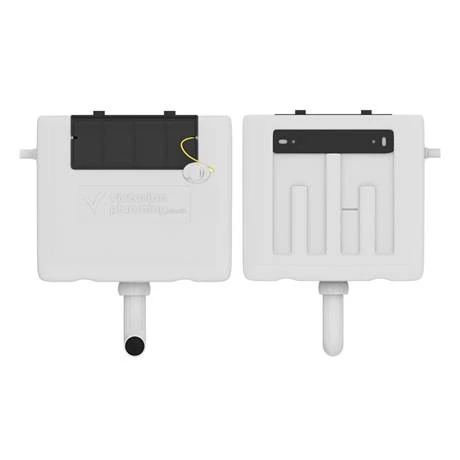 Cruze Dual Flush Concealed WC Cistern incl. Large Matt Black Push Button Plate 5 Cruze Dual Flush Concealed WC Cistern incl. Large Matt Black Push Button Plate - Image 3