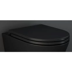 RAK Feeling Soft Close Seat in Matt Black