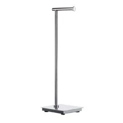 Smedbo Outline Lite Square Freestanding Toilet Roll Holder - FK602