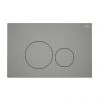 RAK Ecofix Matt Grey Dual Flush Plate with Round Buttons 1 RAK Ecofix Matt Grey Dual Flush Plate with Round Buttons -Toilet Accessories shop FSRAKPPL003503 P
