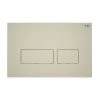 RAK Ecofix Matt Greige Dual Flush Plate with Rectangular Buttons -Toilet Accessories shop FSRAKPPL006505 P