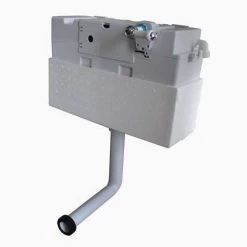 Burlington Traditional Concealed Cistern inc. Ceramic Lever + Wall Hung Frame -Toilet Accessories shop FTL FRAME D3 460