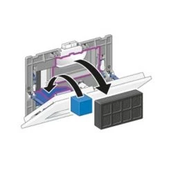 Geberit Sigma40 White Glass DuoFresh Odour Extraction Flush Plate - 115.600.SI.1 -Toilet Accessories shop Geberit DuoFresh Odour Extraction Flush Plate d3 460
