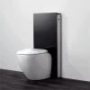 Geberit - Monolith WC Unit & Cistern for Floorstanding WC's - Black/Aluminium -Toilet Accessories shop Geberit Monolith WC Unit Cistern for Floorstanding WC Black p