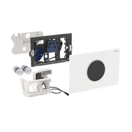 Geberit Sigma10 White + Matt Chrome Touchless Automatic Flush for UP320 Cistern 4 Geberit Sigma10 White + Matt Chrome Touchless Automatic Flush for UP320 Cistern - Image 2