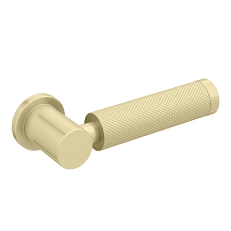 Arezzo Industrial Style Brushed Brass Knurled Grip Cistern Lever 3 Arezzo Industrial Style Brushed Brass Knurled Grip Cistern Lever