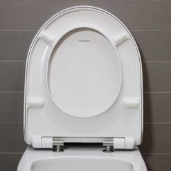 Duravit No.1 Soft Close Toilet Seat - 0021390000 -Toilet Accessories shop N1CC63SS D6 460