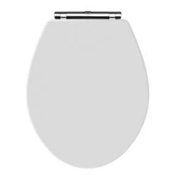 Old London White Wooden Soft Close Seat For Richmond Toilets - NLS199