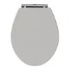 Old London Stone Grey Wooden Soft Close Seat For Richmond Toilets - NLS499 -Toilet Accessories shop NLS499 p