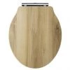 Old London - Natural Walnut Soft Close Toilet Seat (For Chancery Toilets) - NLS598 -Toilet Accessories shop NLS598 p
