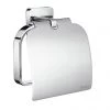 Smedbo Ice Toilet Roll Holder with Cover - Polished Chrome - OK3414 -Toilet Accessories shop OK3414 P