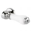 Old London Chrome Ceramic WC Lever - LDA001 -Toilet Accessories shop Old London Chrome Ceramic Wc Lever LDA001 p