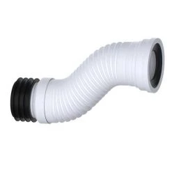 Viva Long Slinky-Fit Flexible WC Pan Connector (300 - 700mm) -Toilet Accessories shop PP0002 D1 460