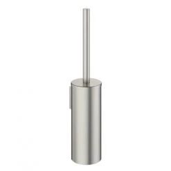 Crosswater MPRO Toilet Brush Holder - Brushed Stainless Steel - PRO025V